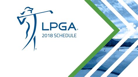 LPGA Announces 2018 Season Schedule | LPGA | Ladies Professional Golf ...