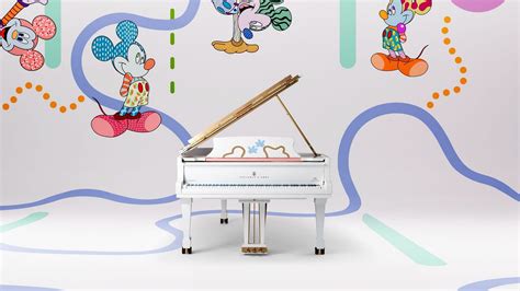 Steinway S Limited Edition Mickey Mouse Grand Pianos Commemorate Disney