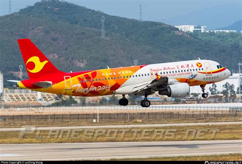 B Tianjin Airlines Airbus A Photo By Loching Mung Id