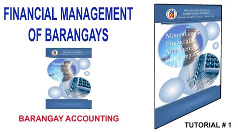 Financial Management Of Barangays Barangay Accounting For Beginners