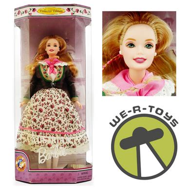 Austrian Barbie Dolls of the World Collector Edition 1998 Mattel 21553 - We-R-Toys