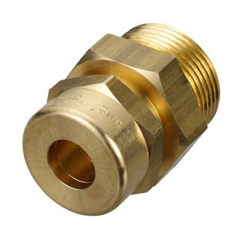 Wrexham 25mm Brass Gland For 3H4 Mineral Insulated Cable Pack Of 2