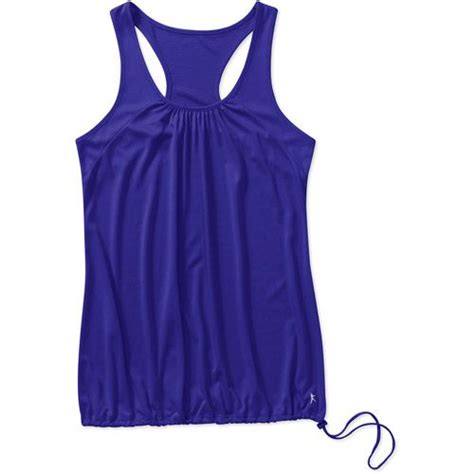 Walmart Danskin Now Womens Drawstring Bottom Poly Tank Athletic