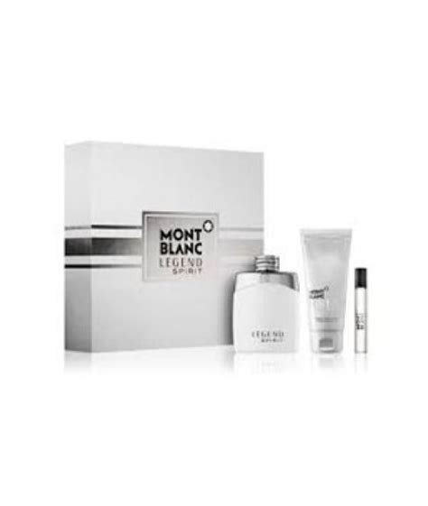 Mont Blanc Legend Spirit EDT Gift Set For Men - The Perfumes Gallery