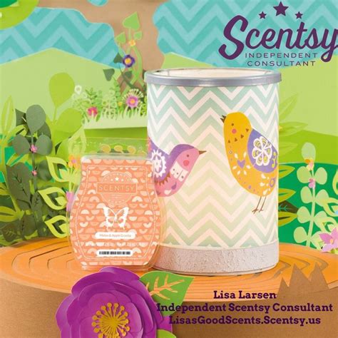 Love These Folk Art Birds This Scentsy Warmer Pairs Well With The