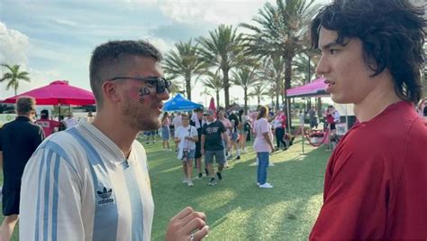 Un Influencer Fue Al Estadio Del Inter Miami Con Un Pol Mico Cartel Y