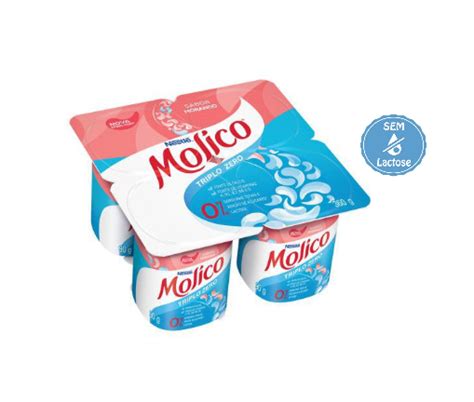 Iogurte Nestl Molico Morango Zero Lactose G Supermercado Soares