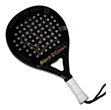 Pala Raqueta De Pádel Black Crown Piton Negra Mercado Libre