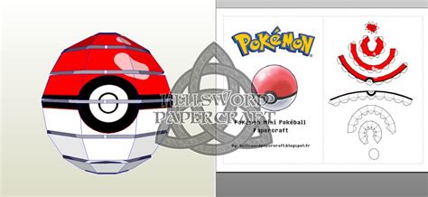 Pokemon Mini Pokeball Papercraft By Hellswordpapercraft On Deviantart Porn Sex Picture