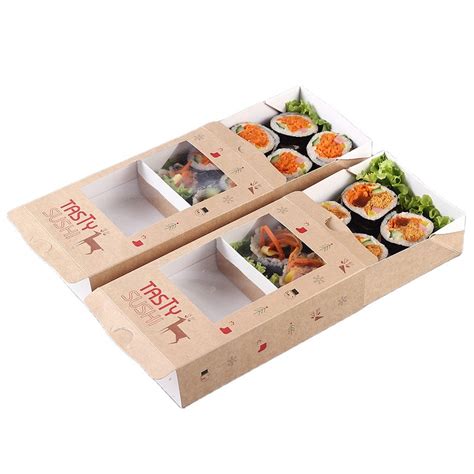 Eco Friendly Food Containers Biodegradable Sushi Boxes