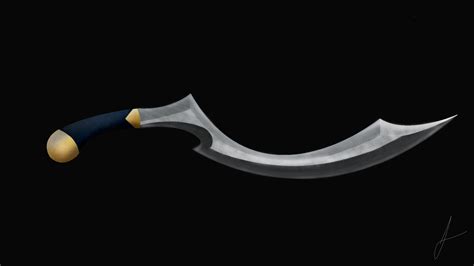 Artstation Egyptian Khopesh Sword