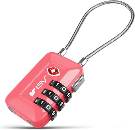 Amazon Tsa Approved Luggage Travel Lock Set Your Own Combination