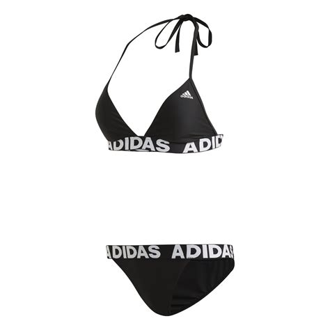 Adidas Damen Bikini Neckholder Beach Bikini FJ5092 32 Black 32