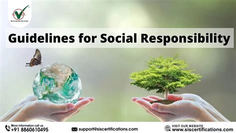 ISO 26000 Guidelines For Social Responsibility SIS Certifications