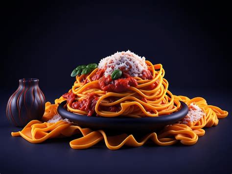 Premium Ai Image Pasta Generative Ai