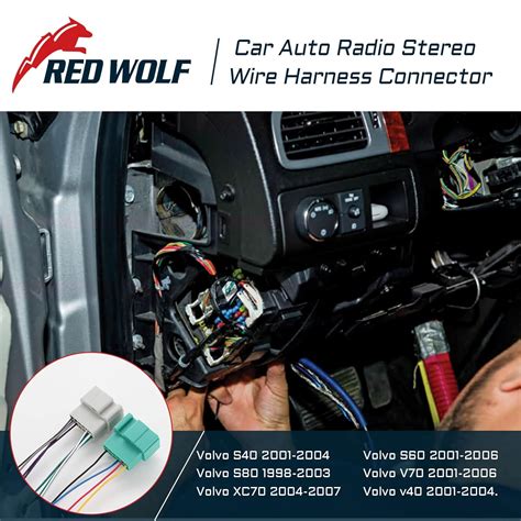 Red Wolf Arn S De Cableado Est Reo Para Autom Vil Compatible Con