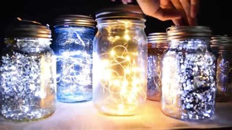 How To Make Lighted Mason Jars