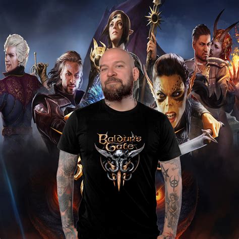 T Shirt Quality Camiseta Quality Baldur S Gate III Em Elite Skin