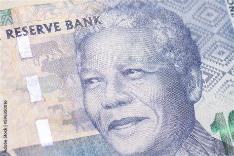 Nelson Holilala Mandela Faces On South African Money Rand Banknotes