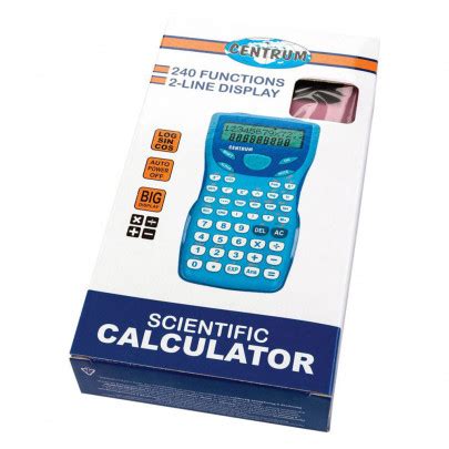 Calculatrice Scientifique Coll Ge Fonctions Bleu Chez