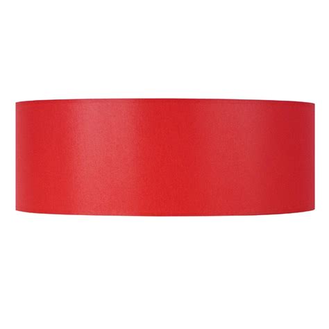 Cylindrique Abat Jour Cylindrique Tissu Rouge