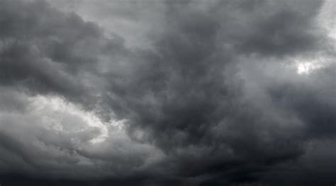 Fondo De Nubes De Tormenta Gris Dram Tico Vista Hacia Arriba Desde El