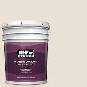 BEHR PREMIUM PLUS 8 Oz N190 1 Smokey Cream Satin Enamel Interior