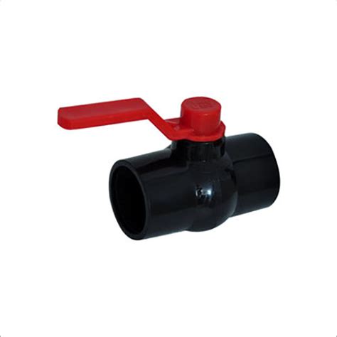 Black Pvc Solid Ball Valve Application Agriculture At Best Price In