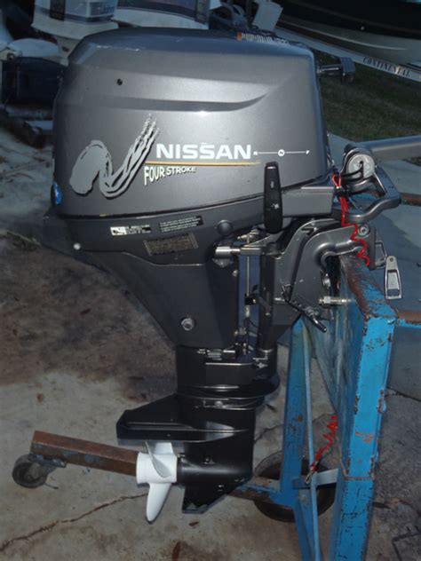 9 8 Hp Nissan 4 Stroke Outboard Boat Motor For Sale