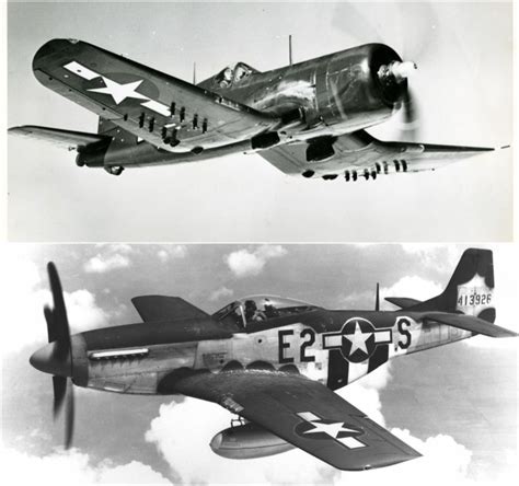 F4U Corsair vs P-51 Mustang - Navy General Board