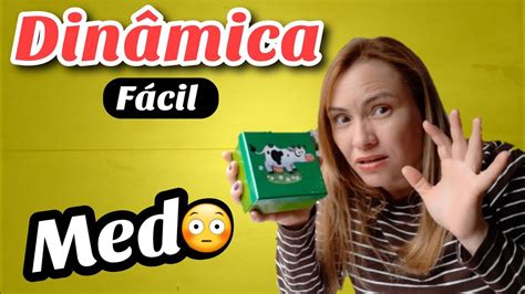 Dinamicas Sobre Medo - DINÂMICA FÁCIL PARA CÉLULA MEDO/QUEBRA GELO SOBRE MEDO/DINÂMICA NÃO ...