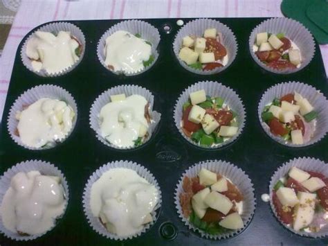 Cupcake Salgado Receitas Maravilhosas Super F Ceis De Fazer