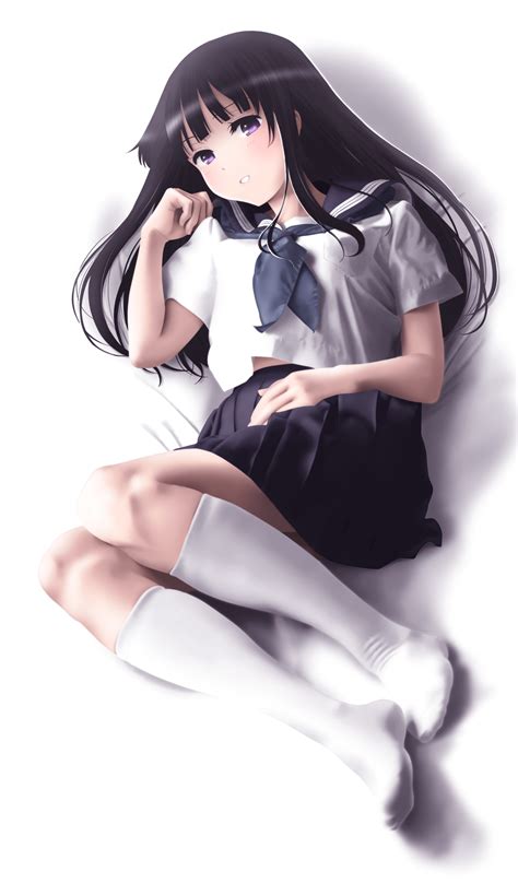 Tora Tsugumi Hyouka Chitanda Eru Feet Seifuku 453833 Yandere