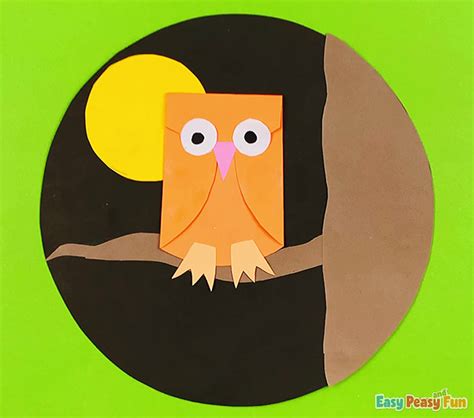 How to Make an Owl Craft for Kids - Easy Peasy and Fun