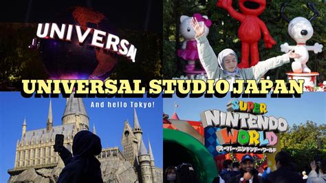 Japan Vlog Ep Universal Studio Japan Usj And Hello Tokyo