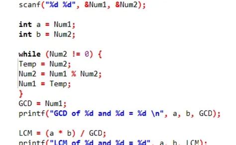 C Program To Find Gcd Of Two Numbers Using Recursion Functions In C