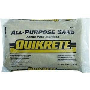 Quikrete All Purpose Sand Bag 50 Lbs Power Sanders Amazon