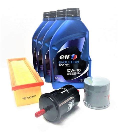 Kit Troca De Leo Filtros Renault Clio Logan Sandero V Elf