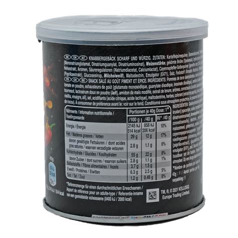 Pringles Chips Hot Spicy Schwarz 12er Hot Spicy PRI 1000240