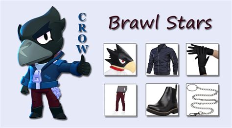 Select Crow From Brawl Stars Costume