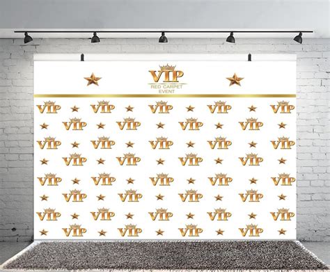 Amazon Vip Backdrop For Birthday Party X Ft Red Carpet Crown