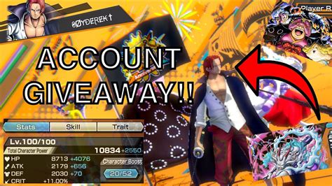 Free Opbr Account Giveaway One Piece Bounty Rush Free Ex S