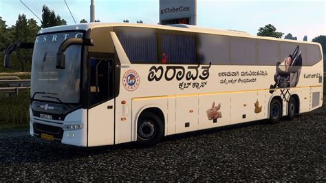 Ksrtc Airavat Club Class Bus Mod Scania Ac Multi Axle Semi Sleeper