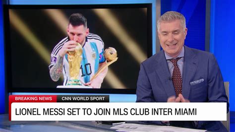 Lionel Messi Says Hes Going To Mls Club Inter Miami Cnn