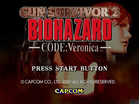 Gun Survivor 2 Biohazard Code Veronica For Sony Playstation 2