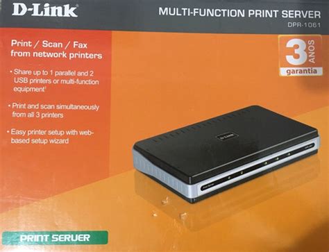 Servidor De Impressão Dlink Dpr-1061 | MercadoLivre