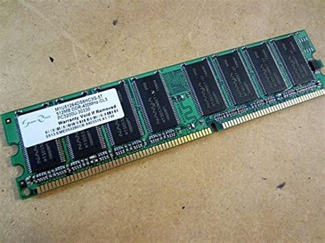 Kingston ValueRAM 512 MB 400MHz PC3200 DDR CL3 DIMM Desktop Memory