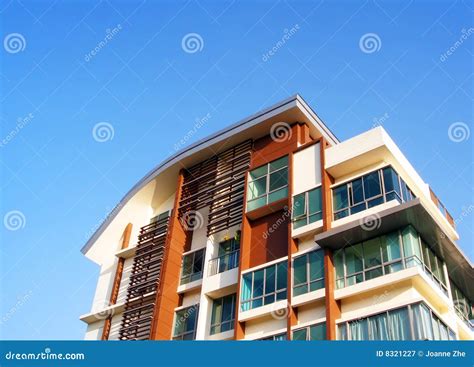 Modern Condominium Architecture Asia Stock Image Image Of Designs