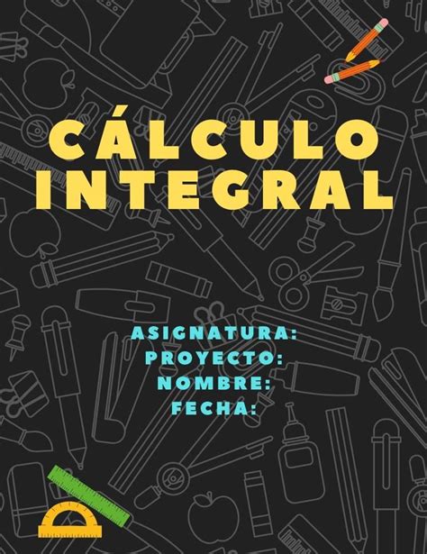 Portadas De C Lculo Integral Descarga Gratuita