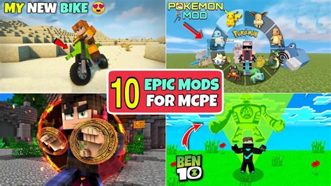 Top 10 Epic Mods For Minecraft Pocket Edition Best Minecraft Mods 1